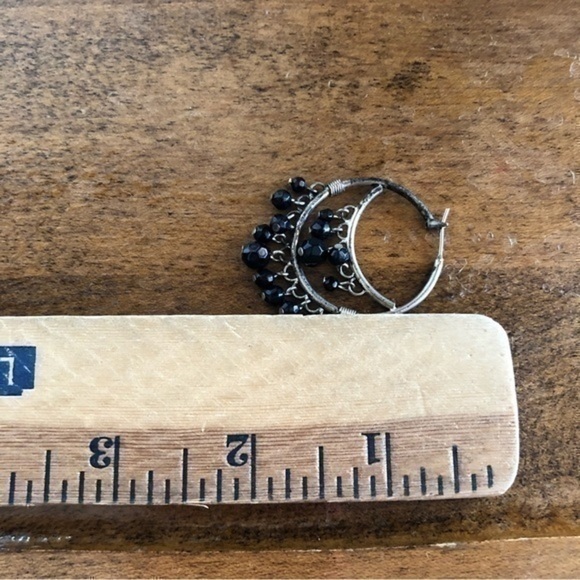 Vintage Boho Hoop Earring - Picture 2 of 2